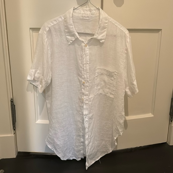 CP Shades White Collar Button down  Shirt size Medium - Picture 1 of 5